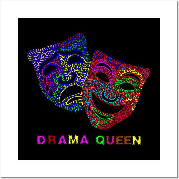 Drama Queen Wall Art by NightserFineArts